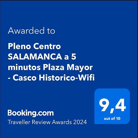 Pleno Centro SALAMANCA a 5 minutos Plaza Mayor - Casco Historico-Wifi Exterior foto